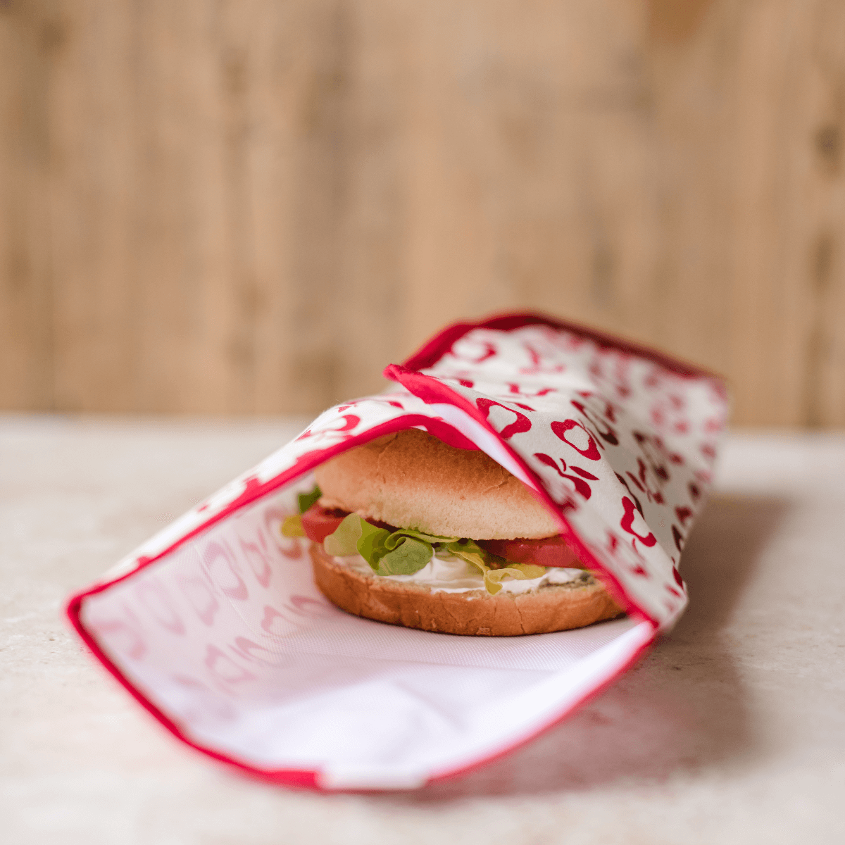 Keep Leaf Sandwich/Food Wrap - Robots - Life Before Plastik